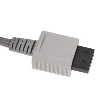 AV Композитен кабел 3 RCA Кабел 1,8 м Компонентен кабел Аудио Видео За най-ясни видео Основния изход 480p За конзолата Nintendo Wii