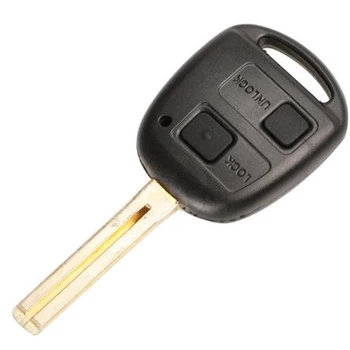 Bilchave 2/3 от Бутоните на Дистанционното на Ключа на Автомобила Ключодържател за LEXUS ES300 GS300 GS430 GX470 LS200 LS300 LS400 RX300 С необрезанным острие TOY48