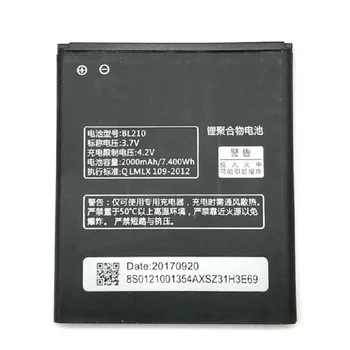 BL 210 BL210 Батерия за Lenovo A536 A606 S820 S820E A750E A770E A658T S650 А656 A766 Подмяна на мобилен телефон