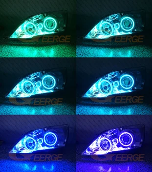 BT App RF Дистанционно Управление, Многоцветен RGB led флуоресцентна лампа angel eyes за HONDA CR-V, CRV III 2006 2007 2008 2009 2010 2011