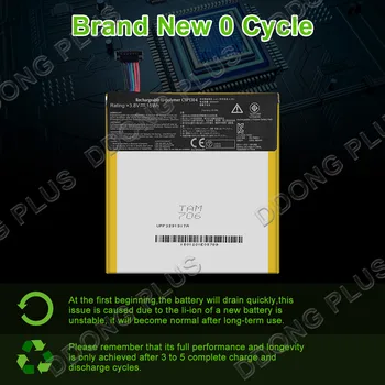 C11P1304 Батерия За ASUS Memo Pad 8 HD ME180A K00L Батерия C11PN5H C11P1326 Подмяна на резервни Части