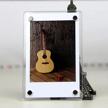CAIUL Хладилник Магнитни Стикери Телефон Принтер Снимки Акрилна Фоторамка За Polaroid Идеален Подарък