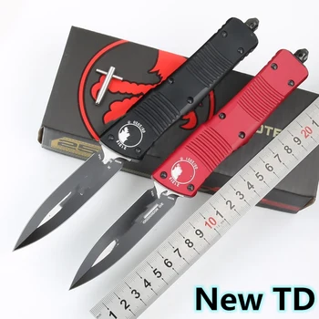 Combat TD MT2021 Алуминиева дръжка Стоманен нож за Оцеляване EDC къмпинг Плодове, зеленчуци, кухненски принадлежности, кухненски инструмент Ключ нож