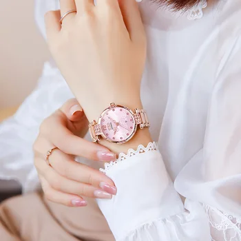 Daybird Дамски часовници, Механични Часовници Луксозна Гривна Ръчен часовник Дамски Автоматичен Часовник Relogio Feminino подаръци