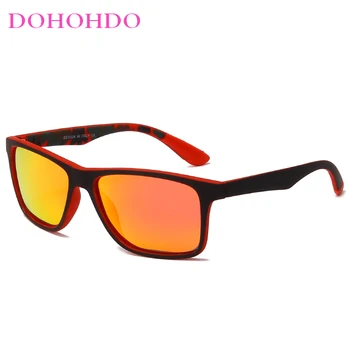 DOHOHDO 2021 Нова Мода Поляризирани Слънчеви очила Мъжки Маркови Дизайнерски Vintage Слънчеви очила за шофиране на открито Мъжки Спортни очила с UV400