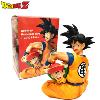 Dragon Ball Z Аниме Фигурки за Дружеството Coogee Goku Gohan Баща на Син PVC Фигурки, Играчки DBZ Супер Колекция Фигурки Модел на Кукла