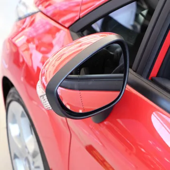DWCX 2 бр. Крило врати Огледало за обратно виждане Тампон Рамка, Подходяща за Ford Fiesta MK7 2009 2010 2011 2012 2013 2016 2017
