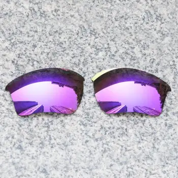 E. O. S Поляризирани Подобрени Сменяеми Лещи за слънчеви очила Oakley Half Яке 2.0 XL - Лилаво-Виолетовият Поляризованное Огледало