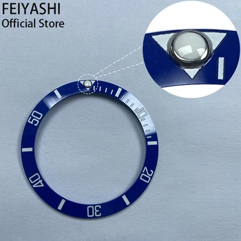 FEIYASHI 38 мм керамичен bezel поставяне на Мъжки пръстени за часовника 40 мм daytona Подводничар gmt Морски жител на Аксесоари за корпуса на ЯХТЕНО майстор