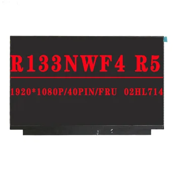 FRU 02HL714 5D10W87108 13,3-инчов 40-пинов EDP 1920*1080 IPS LCD екран със сензорен екран R133NWF4 R5 за Lenovo ThinkPad X390 LCD дисплей