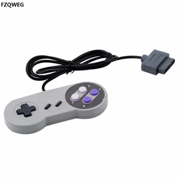 FZQWEG2Pcs Кабелна Класически Контролер за гейм конзолата SNES Геймпад за Nintendo SNES Gamepads Super NES