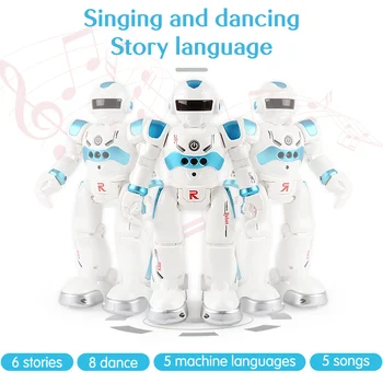 Halolo Нова RC Робот, Дистанционното Управление Роботът играчка на Танцуващата Жест Фигурки, Играчки за деца, момчета