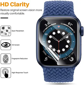 HD Филм За Apple Watch Протектор на екрана 45 мм 41 мм Не е от закалено стъкло) iWatch Протектор Apple watch серия 7
