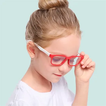 Iboode Детски очила Очила TR90 Очила в Рамки Очила Детски UV400 Защита от uv лъчи Очила За Деца, Момчета и Момичета