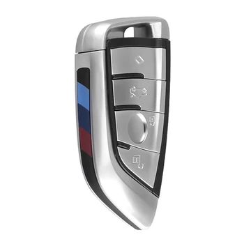 KEYECU Умно Дистанционно на Ключа за Носене-калъф с 4 Бутона за BMW G20 G30 G32 G11 G15 G29 2016 2017 2018 2019