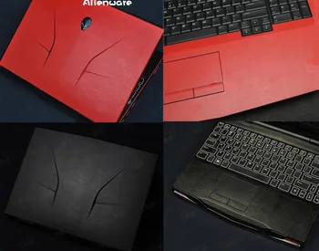 KH Лаптоп от въглеродни влакна Кожена Стикер Защитно покритие за Alienware 15 M15X R2 ANW15 AW15R2 15,6-инчов випуск г.