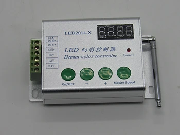 LED--X led контролер цвят мечтите си;Led пиксельный контролер RF,DC5-24V;макс 2048 пиксела; подкрепа за W2811/WS2812B/SK6812/UCS1903 и т.н.