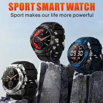 LEMFO K28H Смарт часовници Мъжки Bluetooth Предизвикателство Водоустойчив IP67 Монитор за Сърдечен ритъм и кръвно налягане за мъже, Спортни смарт часовници