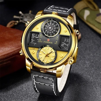 LIGE Луксозни маркови часовници, Спортни Мъжки часовник будилник LED Цифров часовник Водоустойчив 30 м Военни часовници Мъжки Relogio Masculino