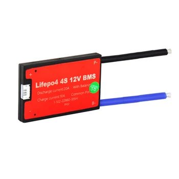 LiitoKala 18650 BMS 4S 12 В 20A Водоустойчив BMS За Акумулаторна Батерия Lifepo4 Със същото Пристанище за 3.2 В Lifepo4 батерии
