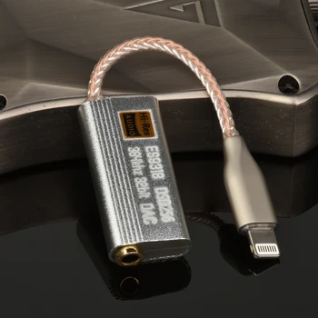 LXDAC B01 ES9318 DSD мобилен тип номер C до 3,5 мм декодиране на КПР Усилвател на тел адаптер кабел за слушалки ESS устройство Усилвател на звука