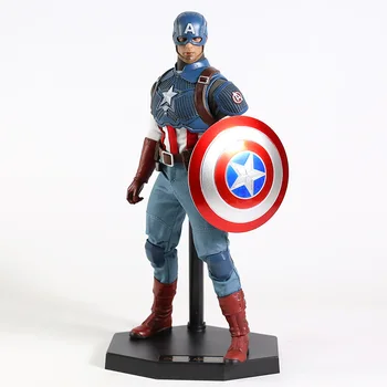 Marvel Капитан Америка 1/6 Мащаб PVC Фигурки са подбрани Модел Играчки