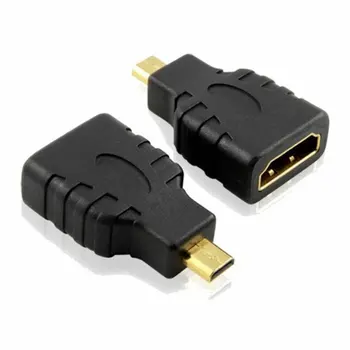 Micro HDMI-съвместим С HDMI-съвместим Адаптер Micro HDMI-съвместим Конектор Към Стандартен HDMI-съвместим За Raspberry Pi 4