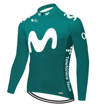 Movistar Spring Summer tricota ciclismo hombre cycling jersey bicycle clothing camisa ciclista masculino облекло за колоездене