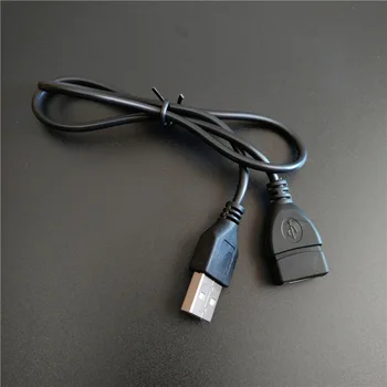 OD3.5 USB 2.0 Удлинительная Линия-Кабел За Пренос на Данни Удължител на Кабела Проводник 0,5 m Mini-Usb Кабел