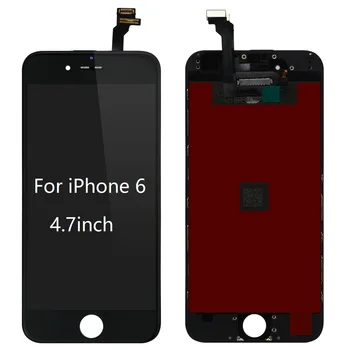 OEM AAA+++ LCD дисплей За iPhone 5 5C 5S SE 3D Смяна на сензорен екран За iPhone 5 6 6S 7 8 Плюс Без мъртви пиксели+Закалено стъкло