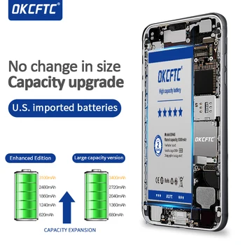 OKCFTC 4500 mah EB-BG960ABE Батерия за Samsung GALAXY S9 G9600 G960F SM-G960