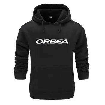 Orbea Велосипедни щампи Качулки Мъжки Нова Мода Hoody Хип-хоп флисовые блузи с качулка, Пуловери Сладко облекло за мъже