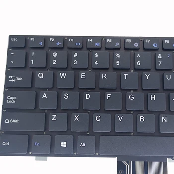 OVY Руско-английска клавиатура за лаптоп Teclast F7 14.1 PRIDE-K2381 DK-Mini 300E подмяна на клавиатурата 343000075 Нова работа