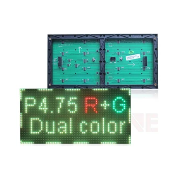 P4.75 F3.75 RG два цвята Закрит 304x152 мм 64x32 точки Led Модул на Екрана на Дисплея Знак