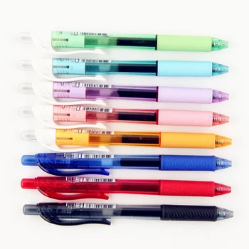 Pentel EnerGel-X Liquid Гел писалка BLN105 0,5 мм Дръжка за ролки Япония Черно/Синьо/Зелено/Светло-син/Розов/Лилав/Червен/Оранжев Цвят на корпуса