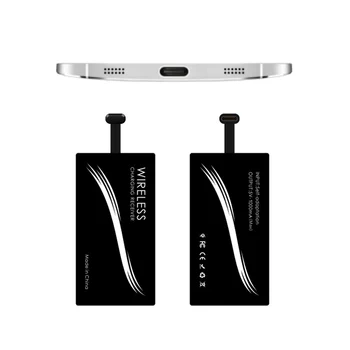 Qi Подмяна на Модул за Безжичен Приемник за Зареждане Универсален Micro USB Тип C за Бързо Безжично Зарядно Устройство Адаптер За iPhone Samsung