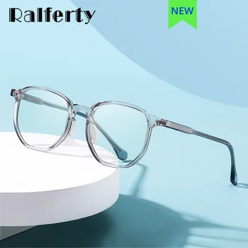 Ralferty Компютърни Очила срещу синя светлина Дамски слънчеви Очила в рамка, Прозрачни Недалновидни Оптични Очила в рамки за мъже очила