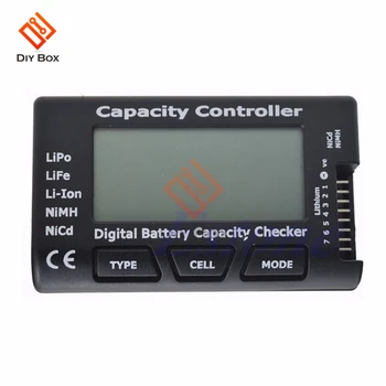 RC-измерител на капацитет на батерията Тестер Капацитет на батерията 7 Cellmeter LiPo LiFe Литиево-йонна батерия Литиево Нимх Проверка на капацитет Контролер Детектор