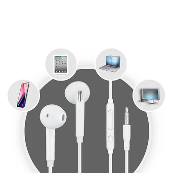 S6 ушите Неподатливостта Стерео Спортни Слушалки в ушите Светлоотразителни Слушалки Слушалки За Iphone Samsung PK S8 S4 S7 Am115 слушалки
