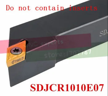SDJCR1010E07 10*10 мм и Метален Струг Режещи Инструменти Струг С ЦПУ Стругове Инструменти Външен Притежателя на Струг Инструмент от S-Тип SDJCR/L