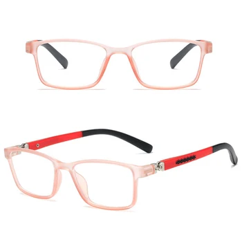 Seemfly Детски квадратни очила в рамки срещу синя светлина Очила Реколта ультралегкие Очила за момчета и момичета на Компютърни Очила с оптични лещи
