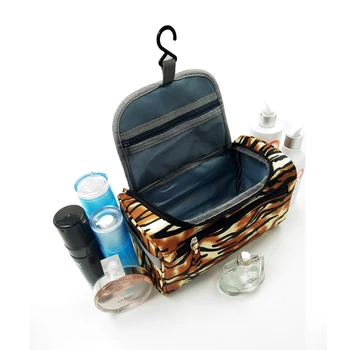SEREQI За мъже Подвесная чанта за съхранение на грим Найлон Пътна косметичка За жени Калъф за грим Организатор на Притежателя за тоалетни принадлежности