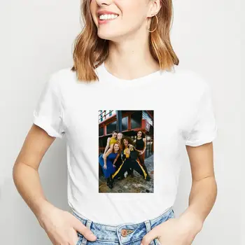 Spice Girls дамски тениски на лято 2021 бяла тениска femme harajuku риза camisetas mujer женска тениска плюс размера на върховете