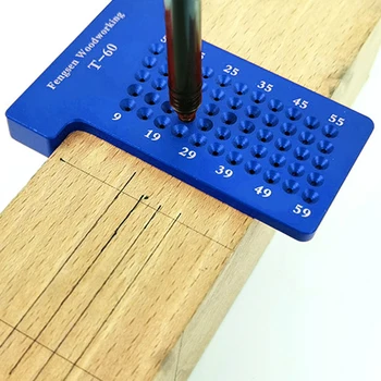 T60 T-образна Линия За маркиране отвори Измервателна Линийка За чертане Маркиране на Дървен материал Сензор Дървообработващи Чертилка За домашни САМ Измервателни инструменти
