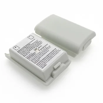 TingDong 60 бр. Отделението Блок на Кутията за Носене Комплект за Безжичен Контролер Xbox 360 Черен Бял, със стикер