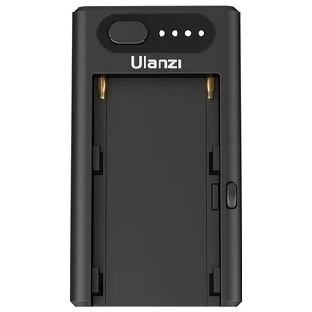 Ulanzi NP-F01 Мултифункционален 22 W PD QC Бързо Зарядно устройство за Sony NP-F550 NP-F750 NP-F970 Зарядно устройство USB-A USB C Изход D-TAP