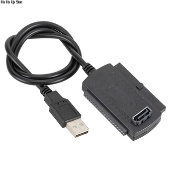USB 2.0 КЪМ IDE SATA Адаптор Кабел Конвертор За 2,5 3,5-Инчов Твърд Диск HD