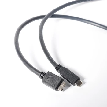 USB 3.1 Тип C до USB 3.0 Кабел, Micro-B Конектор 5 M Кабел C USB към Micro USB 3.0 Кабел, Кабел За Външен Хард Диск на КОМПЮТЪР