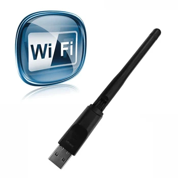 USB WiFi Антена WiFi Мрежова карта WiFi 5370WiFi 2,4 Ghz 150 Mbps Безжичен Приемник Мрежова Карта