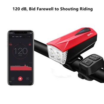 USB Акумулаторна Велосипеден Фенер С притежателя на телефона Велосипедна сигналната лампа за Сигурност колоездене Водоустойчива led светлини водеше фанарь на волана